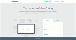 Desktop Screenshot of codecademy.com