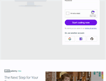 Tablet Screenshot of codecademy.com